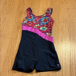 Colorful Kids Gymnastics Leotard